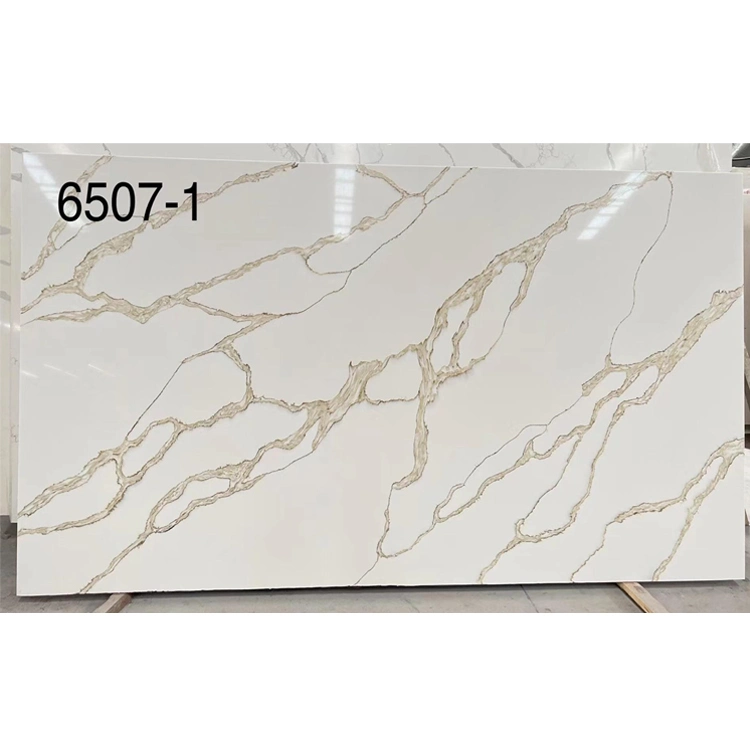 Precut Laurant Gold Black Quartz Countertop Kitchen