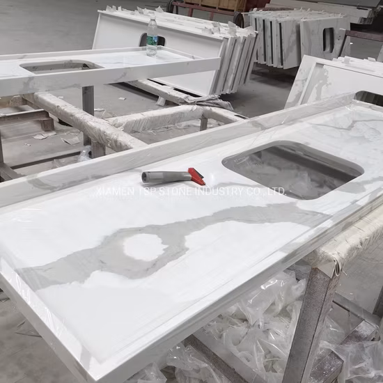 高品質のシーザーストーン/サイルストーン/カンブリアンクォーツワークトップ