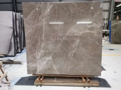 高品質の大理石の床磁器パネル内壁磨かれた灰色の大理石の装飾中国の工場価格